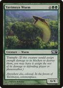 Yavimaya Wurm (M11-200) [Magic 2011]