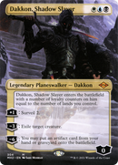 Dakkon, Shadow Slayer (Borderless) (MH2-304) [Modern Horizons 2] Foil