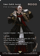 Emet-Selch, Ascian - K'rrik, Son of Yawgmoth (Showcase) (FCA-036) (Borderless) [FINAL FANTASY: Through the Ages] Foil