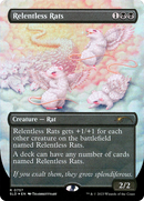 Relentless Rats (SLD-757) (Borderless) [Secret Lair Drop] Foil