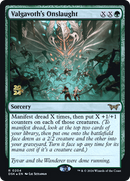 Valgavoth's Onslaught (PRE-204) [Duskmourn: House of Horror Promos] Foil