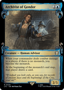 Archivist of Gondor (Showcase Scrolls) (LTC-420) [Tales of Middle-earth Commander] Foil