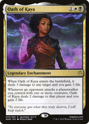 Oath of Kaya (PPELD-209P) [Promo Pack: War of the Spark Promos]