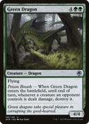 Green Dragon (AFR-186) [Adventures in the Forgotten Realms] Foil