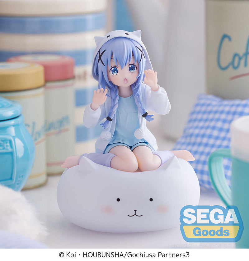 Is the Order a Rabbit?: Chino Rabbit House Tea Party BLOOM Luminasta Figure