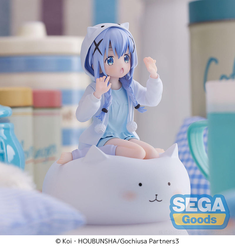 Is the Order a Rabbit?: Chino Rabbit House Tea Party BLOOM Luminasta Figure