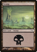 Swamp (MRD-296) [Mirrodin] Foil