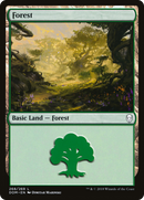 Forest (DOM-268) [Dominaria] Foil