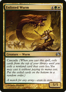 Enlisted Wurm (PC2-090) [Planechase 2012] Foil