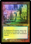 Hallowed Fountain (Retro Frame) (Serial Numbered) (RVR-404) [Ravnica Remastered] Foil