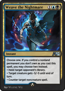 Weave the Nightmare (YOTJ-029) [Alchemy: Outlaws of Thunder Junction]