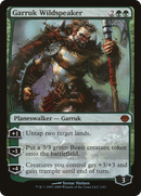 Garruk Wildspeaker (DDD-001) [Duel Decks: Garruk vs. Liliana] Foil