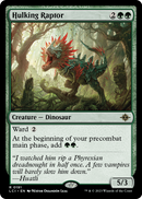 Hulking Raptor (LCI-191) [The Lost Caverns of Ixalan]