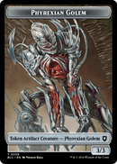 Phyrexian Golem (TBLC-038) [Bloomburrow Commander Tokens]