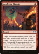 Academic Dispute (STX-091) [Strixhaven: School of Mages] Foil