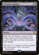 Demonic Bargain (PVOW-103P) [Innistrad: Crimson Vow Promos] Foil