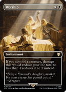 Worship (Borderless) (LTC-522) [Tales of Middle-earth Commander] Foil