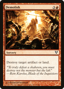Demolish (AVR-132) [Avacyn Restored]