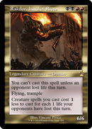 Rakdos, Lord of Riots (Retro Frame) (RVR-379) [Ravnica Remastered] Foil