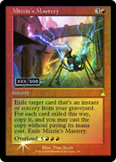 Mizzix's Mastery (Retro Frame) (Serial Numbered) (RVR-339) [Ravnica Remastered] Foil