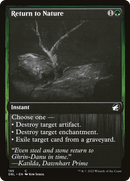 Return to Nature (DBL-195) [Innistrad: Double Feature] Foil
