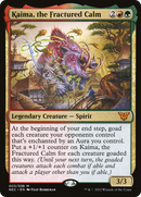 Kaima, the Fractured Calm (NEC-003) [Neon Dynasty Commander] Foil