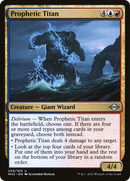Prophetic Titan (MH2-209) [Modern Horizons 2] Foil