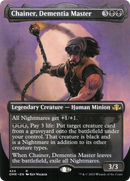 Chainer, Dementia Master (Borderless) (DMR-424) [Dominaria Remastered]