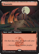 Mountain (SLD-1367) (Extended Art) [Secret Lair Drop] Foil