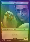 Egg Token (Rainbow Foil) (SLD-1398★) [Secret Lair Drop] Foil