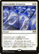 Unbreakable Formation (RNA-029) [Ravnica Allegiance] Foil