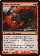Ember Swallower (PRE-120) [Theros Promos] Foil