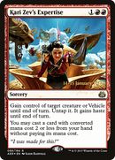 Kari Zev's Expertise (PRE-088) [Aether Revolt Promos] Foil