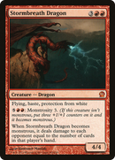 Stormbreath Dragon (THS-143) [Theros] Foil