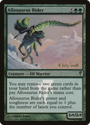Allosaurus Rider (PRE-101★) [Coldsnap Promos] Foil