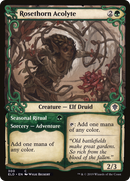 Rosethorn Acolyte (Showcase) (ELD-300) [Throne of Eldraine] Foil