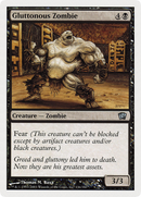 Gluttonous Zombie (8ED-136) [8th Edition] Foil