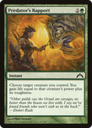Predator's Rapport (GTC-129) [Gatecrash] Foil