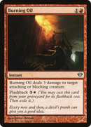 Burning Oil (DKA-084) [Dark Ascension]