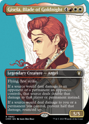 Gisela, Blade of Goldnight (Borderless) (CMM-682) [Commander Masters] Foil