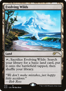 Evolving Wilds (Bob Ross) (SLD-538) [Secret Lair Drop]