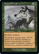 Aspect of Wolf (Retro Frame) (30A-477) [30th Anniversary Edition]