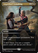 Anguished Unmaking (SLD-1800) (Borderless) [Secret Lair Drop] Foil