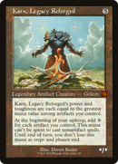 Karn, Legacy Reforged (Retro Frame) (MAT-099) (Showcase) [March of the Machine: The Aftermath] Foil