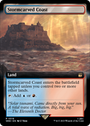 Stormcarved Coast (Extended Art) (WHO-518) [Doctor Who] Foil