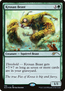 Krosan Beast (SLD-196) [Secret Lair Drop] Foil