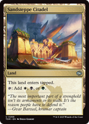 Sandsteppe Citadel (TDM-266) [Tarkir: Dragonstorm] Foil
