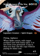 Shiko, Paragon of the Way (Borderless) (TDM-370) (Showcase) [Tarkir: Dragonstorm] Foil