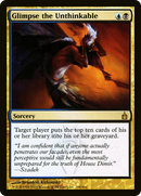 Glimpse the Unthinkable (RAV-208) [Ravnica: City of Guilds] Foil