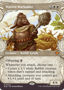 Warren Warleader (Showcase) (BLB-300) (Borderless) [Bloomburrow]
